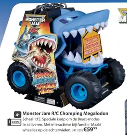 Top1Toys Monster Jam R/C Chomping Megalodon aanbieding