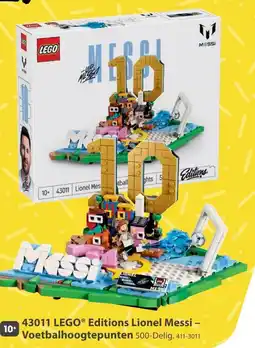 Top1Toys LEGO Editions Lionel Messi - Voetbalhoogtepunten 500-Delig. 411-3011 aanbieding