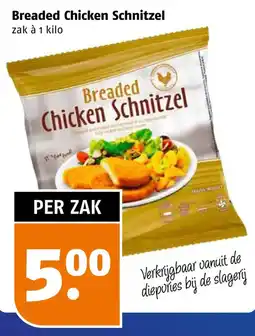 Poiesz Breaded Chicken Schnitzel aanbieding