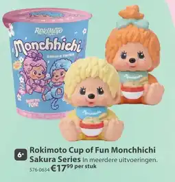 Top1Toys Rokimoto Cup of Fun Monchhichi Sakura Series aanbieding