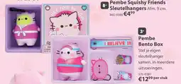 Top1Toys Pembe Squishy Friends Sleutelhangers aanbieding