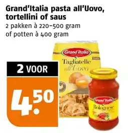 Poiesz Grand'Italia pasta all'Uovo aanbieding