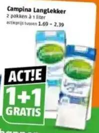 Poiesz Campina Langlekker aanbieding