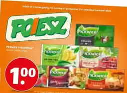 Poiesz Pickwick 1-kopsthee aanbieding