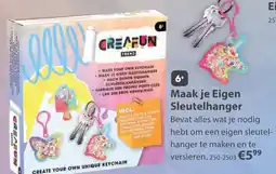 Top1Toys CreaFun Trend Maak je Eigen Sleutelhanger aanbieding