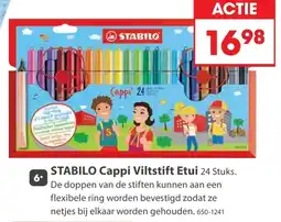 Top1Toys STABILO Cappi Viltstift Etui aanbieding