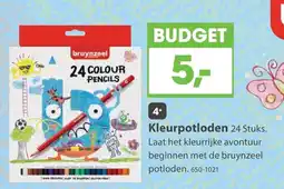 Top1Toys bruynzeel kleurpotloden 24 stuks aanbieding