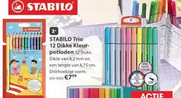 Top1Toys Stabilo Trio 12 Dikke Kleurpotloden 12 Stuks aanbieding