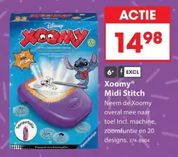 Top1Toys Disney Xoomy Midi Stitch aanbieding
