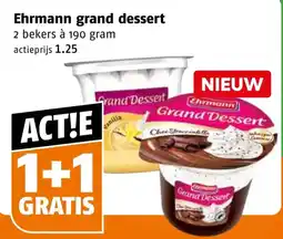 Poiesz Ehrmann grand dessert aanbieding
