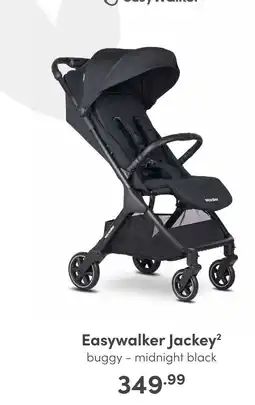 Baby & Tiener Easywalker Jackey² buggy - midnight black aanbieding