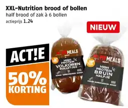 Poiesz XXL-Nutrition brood of bollen aanbieding