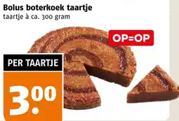 Poiesz Bolus boterkoek taartje aanbieding
