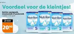 Poiesz Nutrilon opvolgmelk, dreumesmelk of peutermelk aanbieding