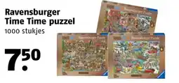 Poiesz Ravensburger Time Time puzzel aanbieding