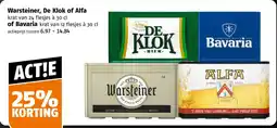 Poiesz Warsteiner, De Klok of Alfa aanbieding