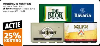 Warsteiner, De Klok of Alfa