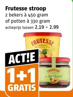 Poiesz Frutesse stroop aanbieding