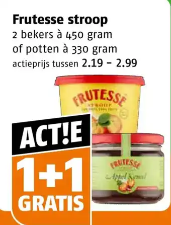 Poiesz Frutesse stroop aanbieding