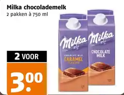 Poiesz Milka chocolademelk aanbieding