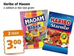 Poiesz Haribo of Maoam aanbieding