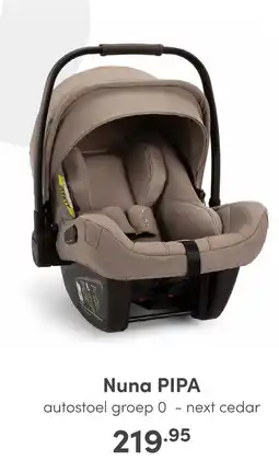 Baby & Tiener Nuna PIPA aanbieding