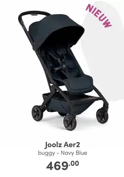Baby & Tiener Joolz Aer2 buggy - Navy Blue aanbieding