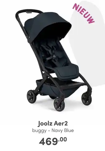 Baby & Tiener Joolz Aer2 buggy - Navy Blue aanbieding