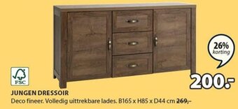 Jysk Jungen dressoir aanbieding