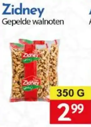 Tanger Markt Zidney gepelde walnoten aanbieding