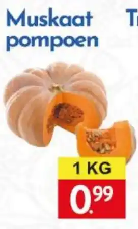 Tanger Markt Muskaat pompoen aanbieding