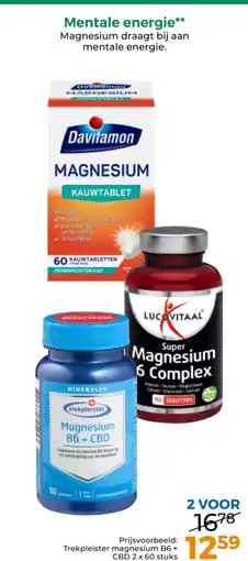 Trekpleister Trekpleister magnesium B6 + CBD aanbieding