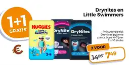Trekpleister Huggies Drynites en Little Swimmers aanbieding
