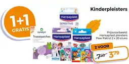 Trekpleister Hansaplast Kinderpleisters aanbieding