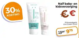 Trekpleister Naif baby- en kidsverzorging aanbieding