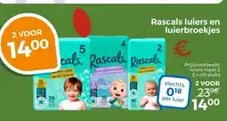Trekpleister Rascals luiers en luierbroekjes aanbieding
