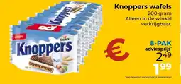 Trekpleister Knoppers wafels aanbieding