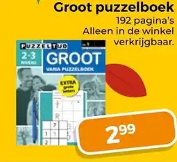 Trekpleister Puzzeltuc groot varia puzzelboek aanbieding