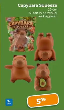 Trekpleister Capybara Squeeze aanbieding
