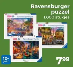 Trekpleister Ravensburger puzzel aanbieding
