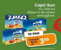 Trekpleister Capri-Sun aanbieding
