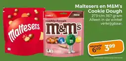 Trekpleister Maltesers en M&M's Cookie Dough aanbieding