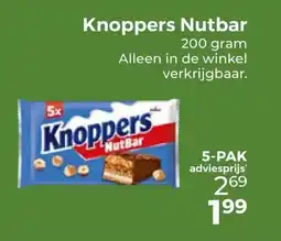 Trekpleister Knoppers Nutbar aanbieding