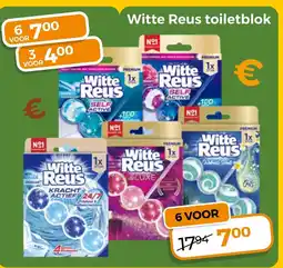 Trekpleister Witte Reus toiletblok aanbieding