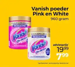 Trekpleister Vanish poeder Pink en White aanbieding