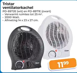 Trekpleister Tristar ventilatorkachel aanbieding