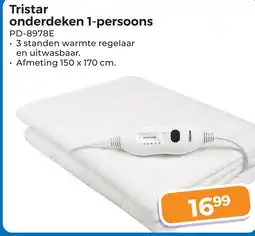 Trekpleister Tristar onderdeken 1-persoons aanbieding