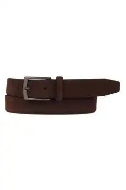 Wehkamp Presly & Sun leren riem donkerbruin aanbieding