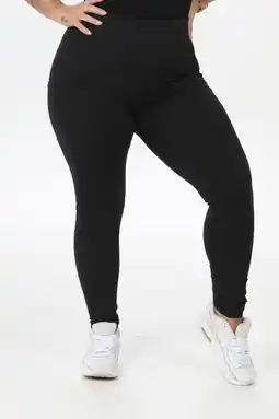 Wehkamp Pamela Mann Plus Size sportlegging met zakken zwart aanbieding