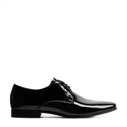 Wehkamp AM SHOE lak veterschoenen zwart aanbieding